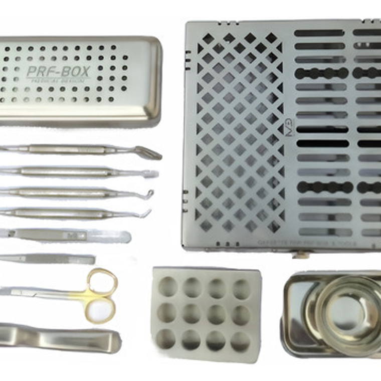 Set Xl Prf Quirúrgico Cassette Con Instrumentos Santiago 1