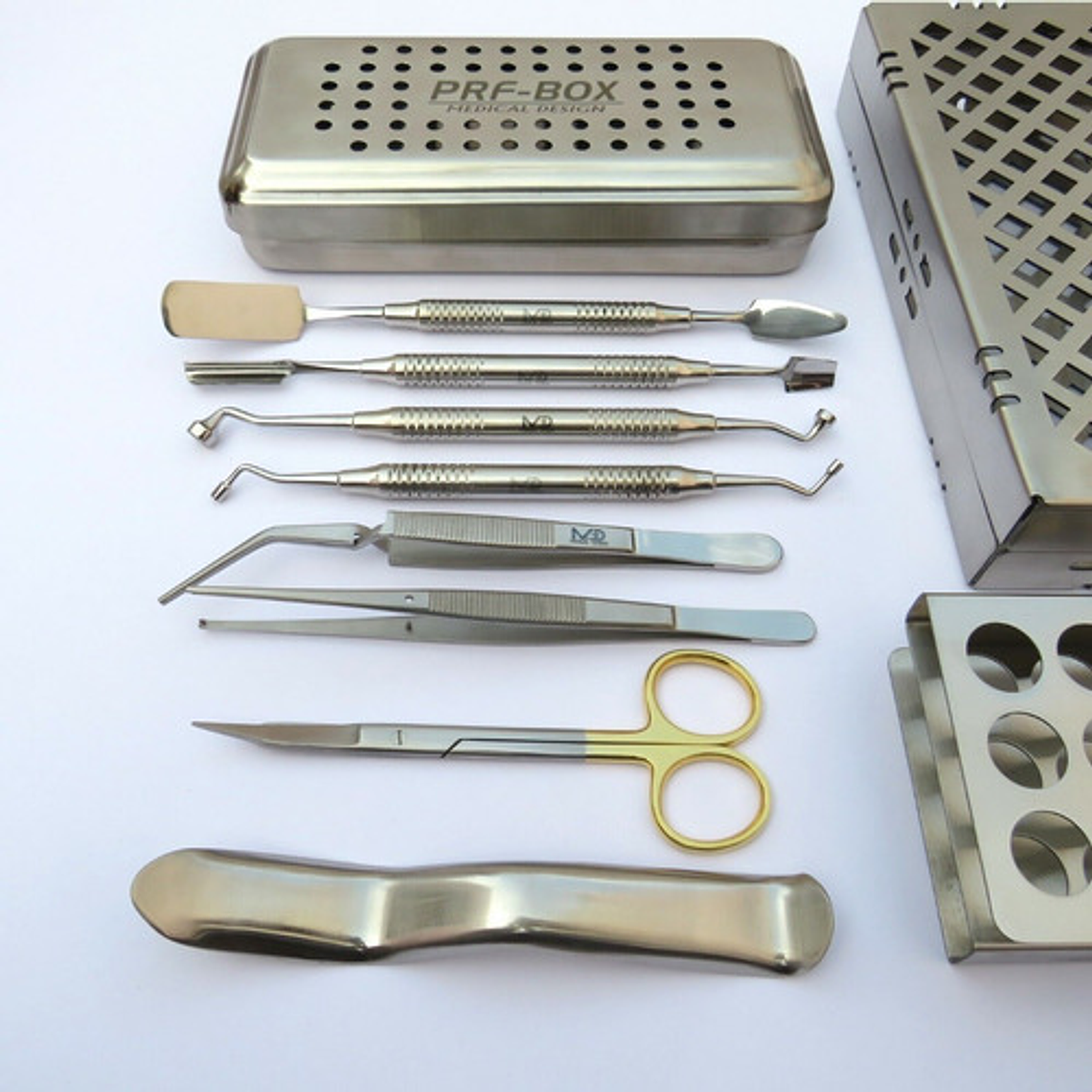 Set Xl Prf Quirúrgico Cassette Con Instrumentos Santiago 2