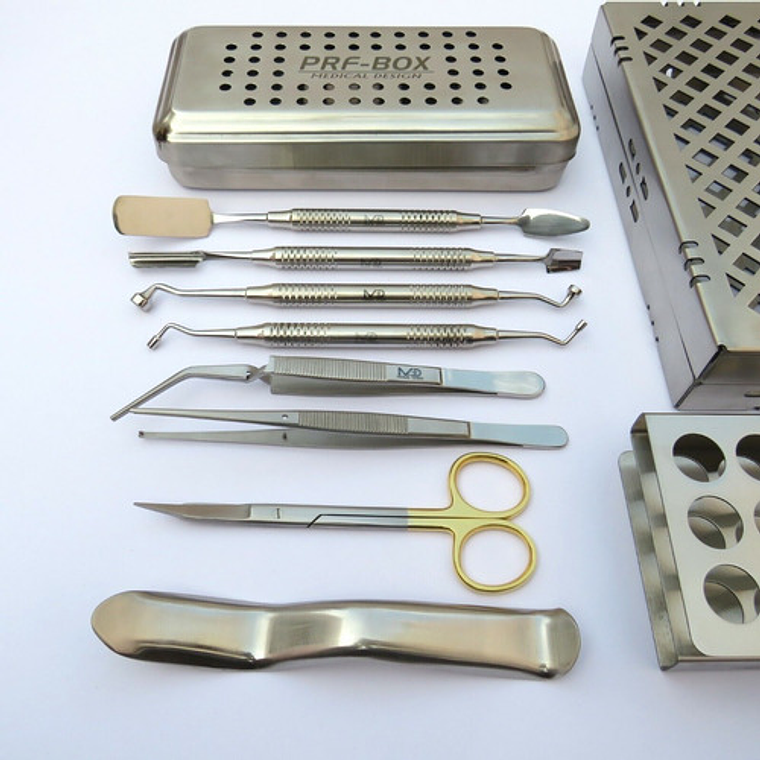Set Xl Prf Quirúrgico Cassette Con Instrumentos Santiago 2