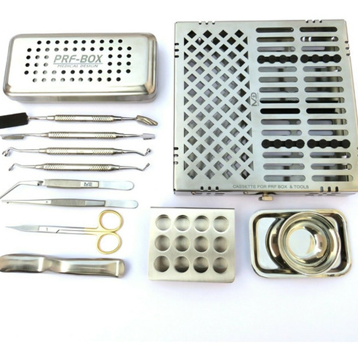 Set Xl Prf Quirúrgico Cassette Con Instrumentos Santiago 3