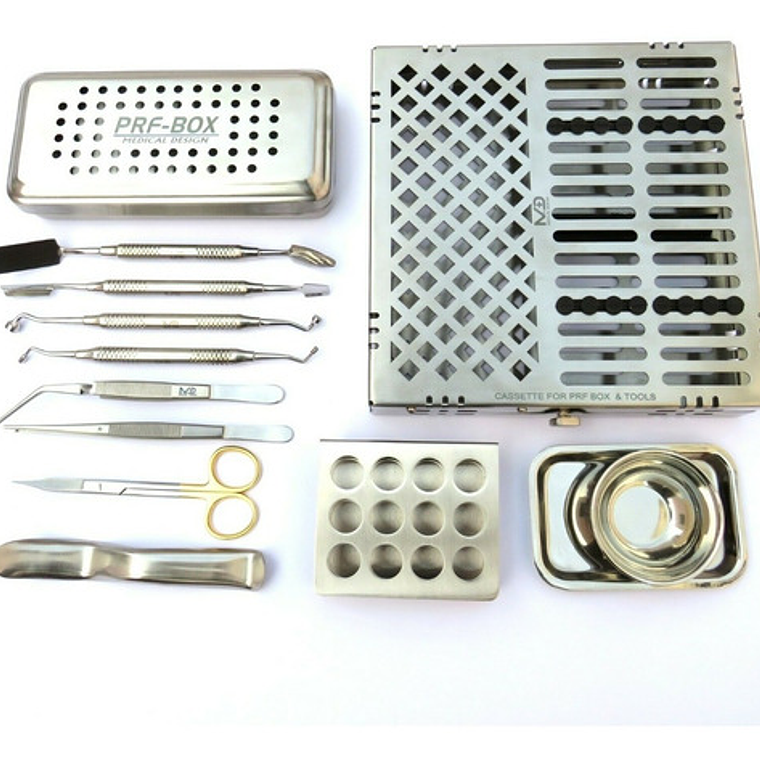 Set Xl Prf Quirúrgico Cassette Con Instrumentos Santiago 3