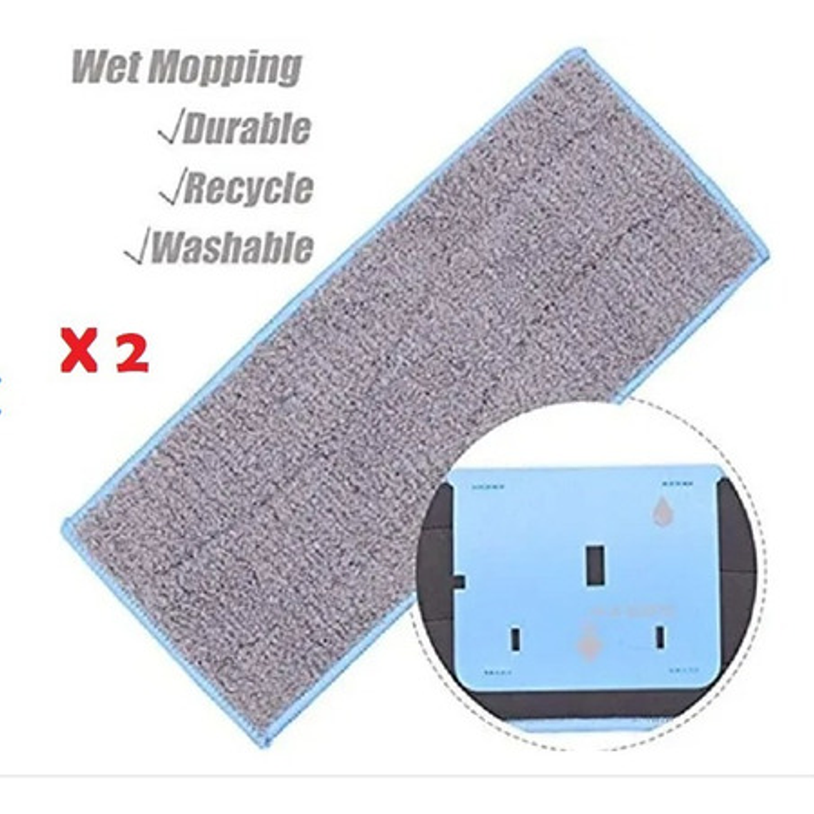 Paño Repuesto Para Braava Jet M6 Pack 2 Mojados Santiago 2