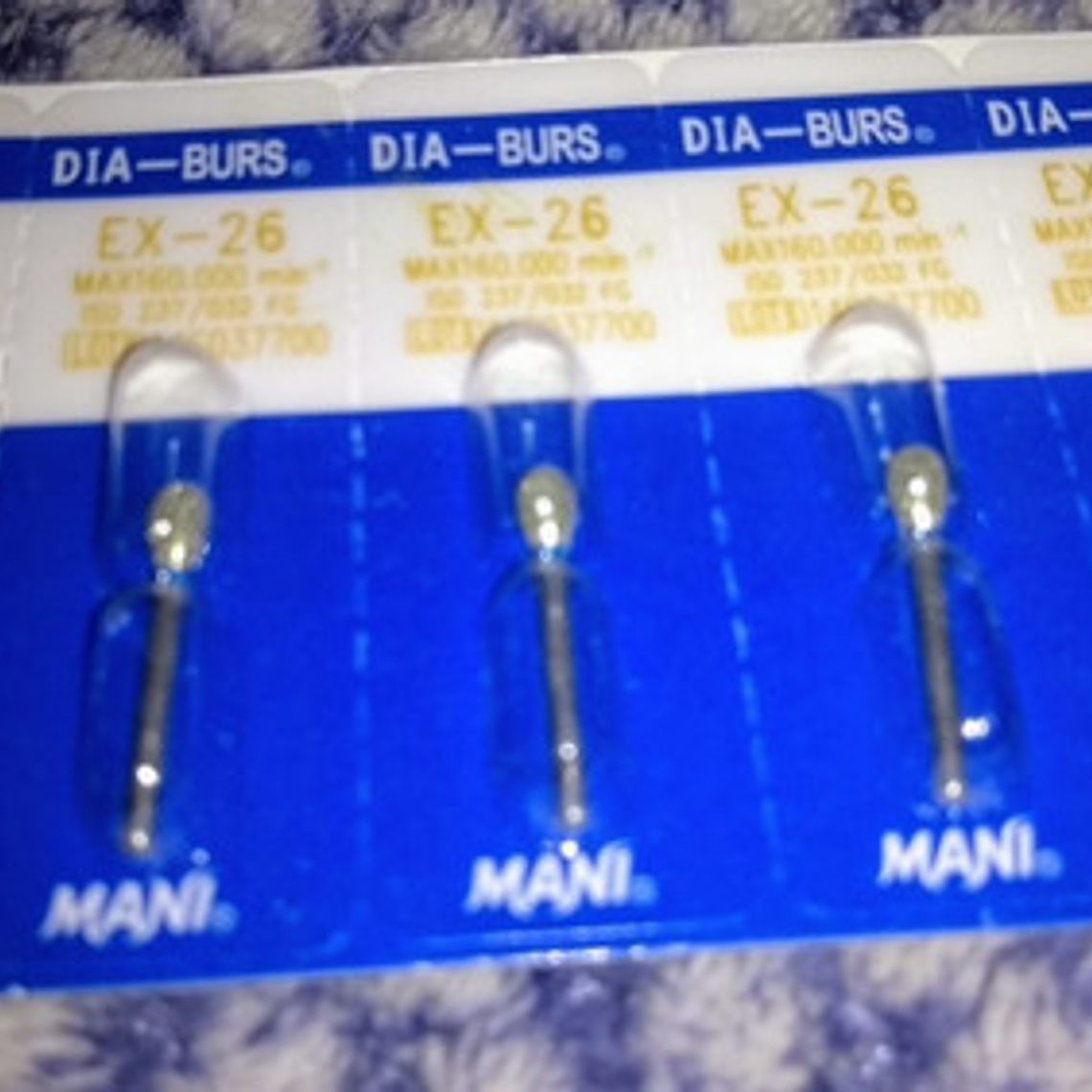 Fresas Piedras De Diamante Odontología Por Unidad Santiago 25