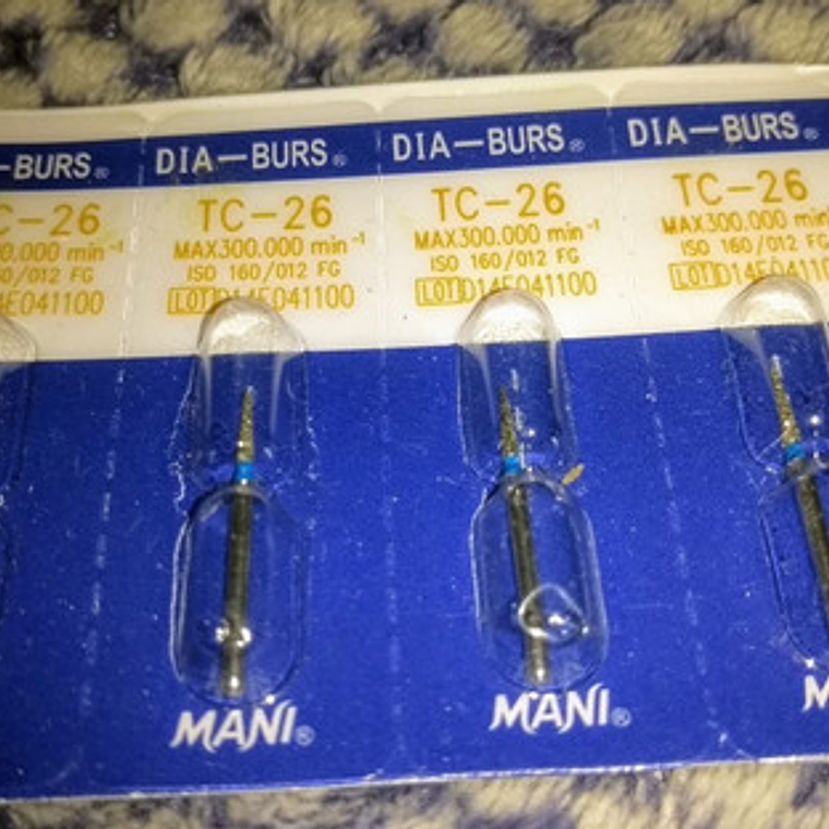 Fresas Piedras De Diamante Odontología Por Unidad Santiago 29