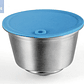 Capsula Dolce Gusto Reutilizable Acero Inoxidable Tapa Azul - Miniatura 5