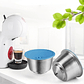 Capsula Dolce Gusto Reutilizable Acero Inoxidable Tapa Azul - Miniatura 7