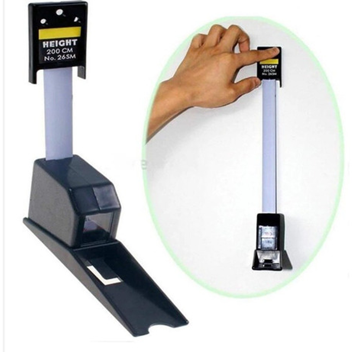 Tallimetro Portátil Fijo De Pared Altura 200 Cms Santiago 13