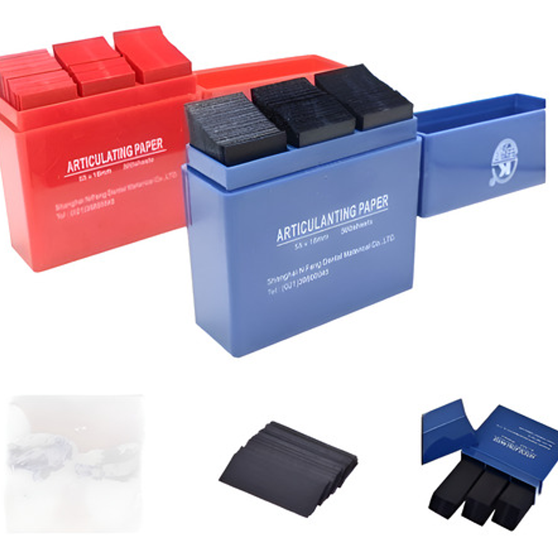 Pack 2x Papel Articular Dental Oclusión (600u) Calidad Envío 1