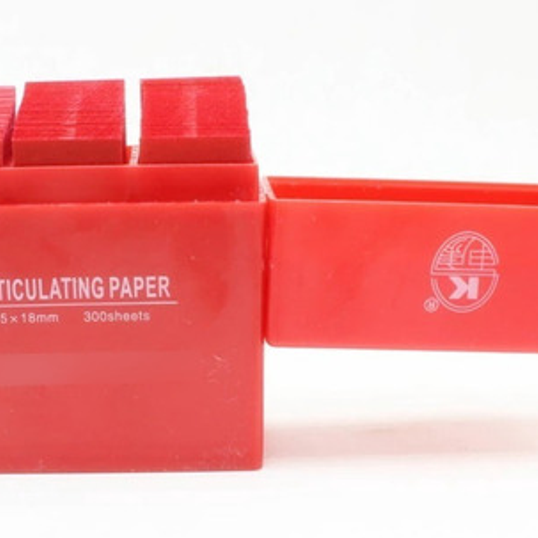 Pack 2x Papel Articular Dental Oclusión (600u) Calidad Envío 4