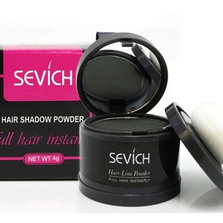 Sombra Sevich Cubre Canas Y Calvicie Barba Colores 4grs. 8