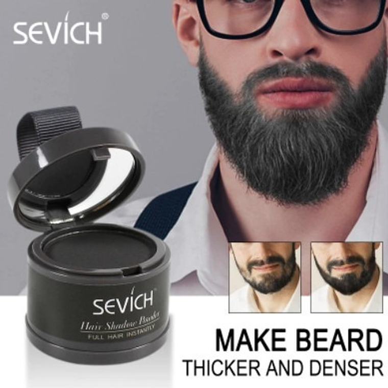 Sombra Sevich Cubre Canas Y Calvicie Barba Colores 4grs. 19