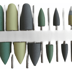 Set Gomas De Pulido Dental Baja Velocidad 12u Santiago
