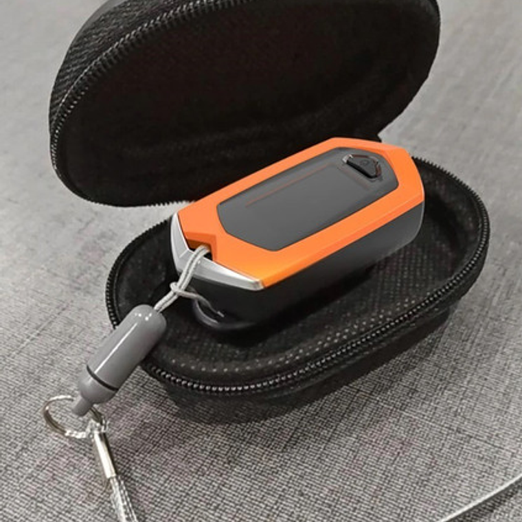 Saturometro Oximetro Recargable Colores Usb Con Estuche Stgo 16