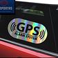Gps Logo Adhesivo Grande Muy Reflectante 16x8cms Stgo. - Miniatura 3