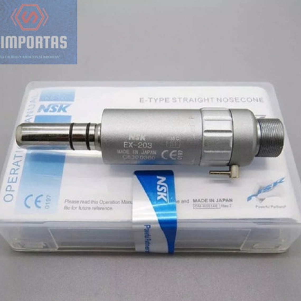 Micromotor Dental Aire Nsk Midwest Baja Velocidad Santiago 10