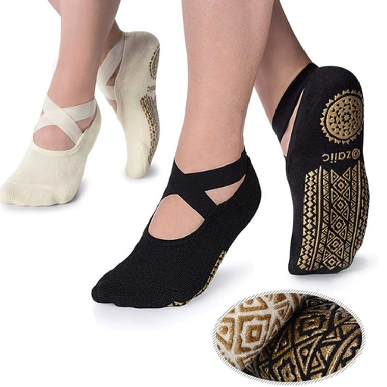 Calcetines Antideslizantes Modelo Para Pilates Y Yoga   10