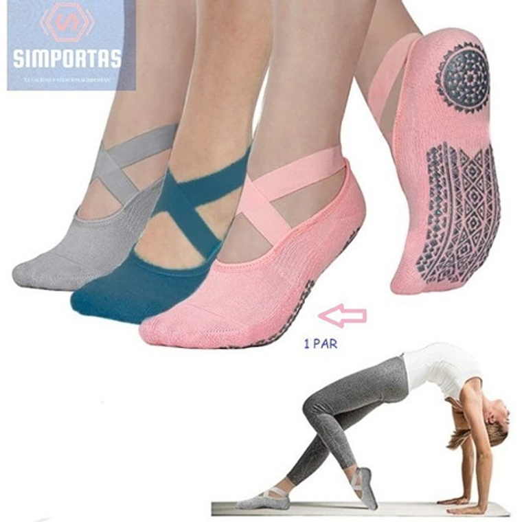 Calcetines Antideslizantes Modelo Para Pilates Y Yoga   20