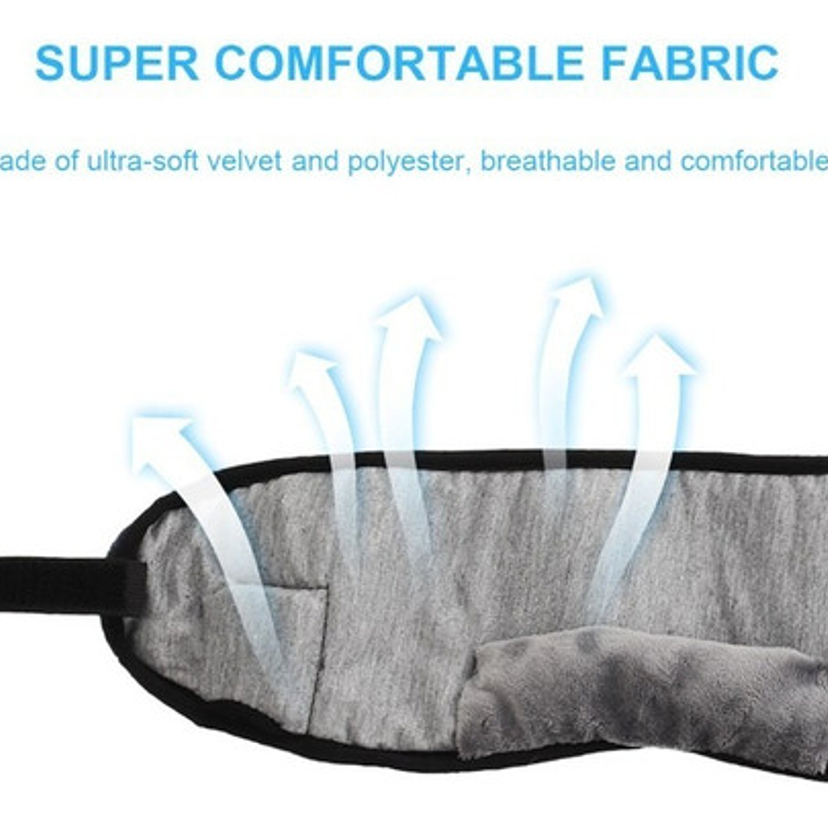 Antifaces Auriculares Dormir Bluetooth Música Micrófono Stgo 13