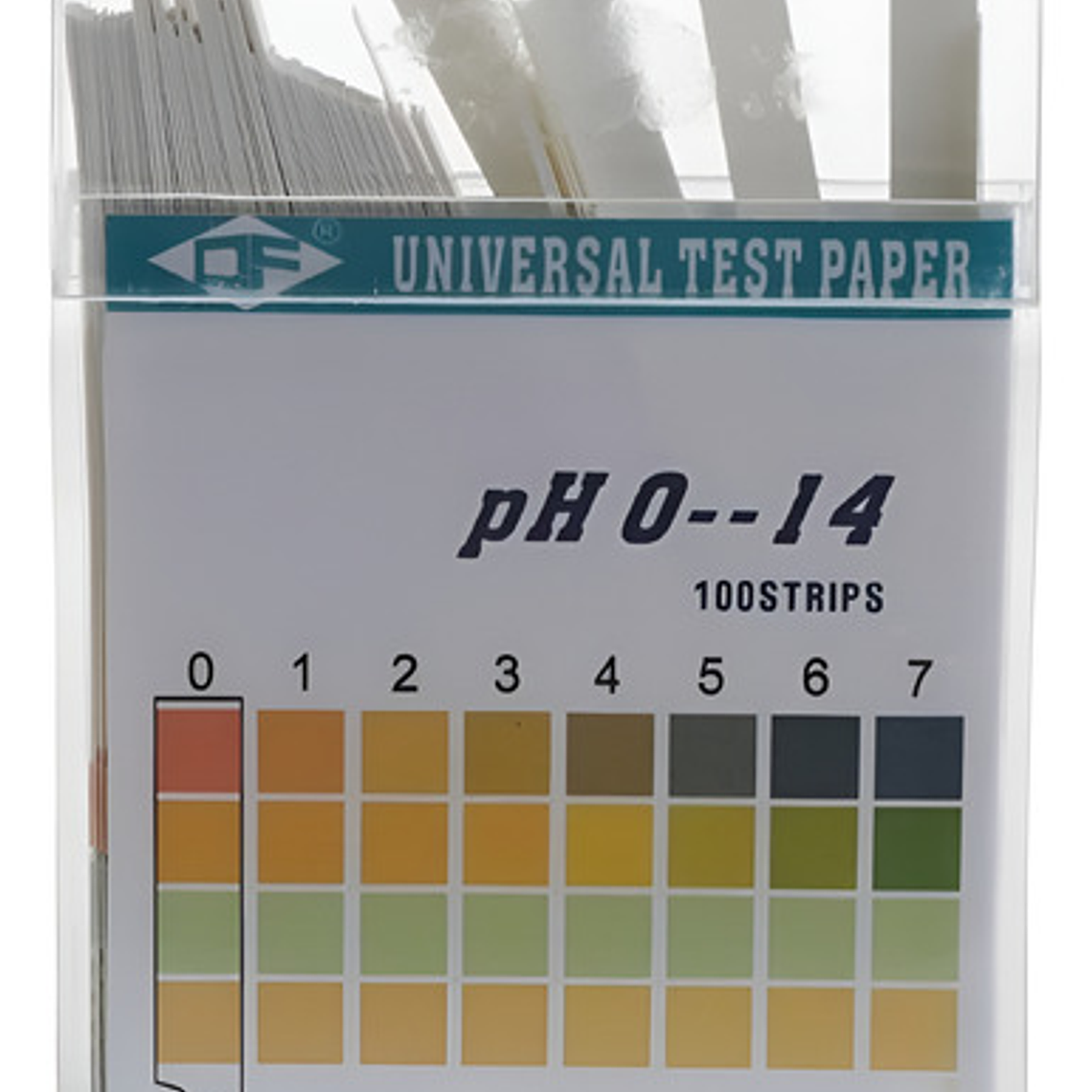 Papel Medicion Ph Profesional 100 Tiras 0-14 Calidad Stgo. 1