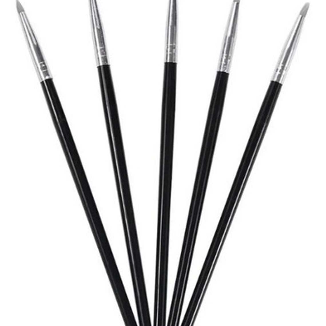 Pack 5 Pinceles De Silicona Para Composite Dental Santiago 1