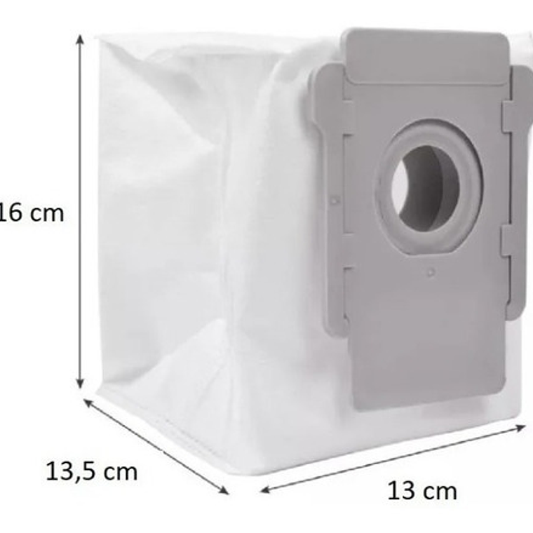 Pack Bolsas Aspiradora Robot Irobot Roomba I7 E5 E6 Kit Stgo 3