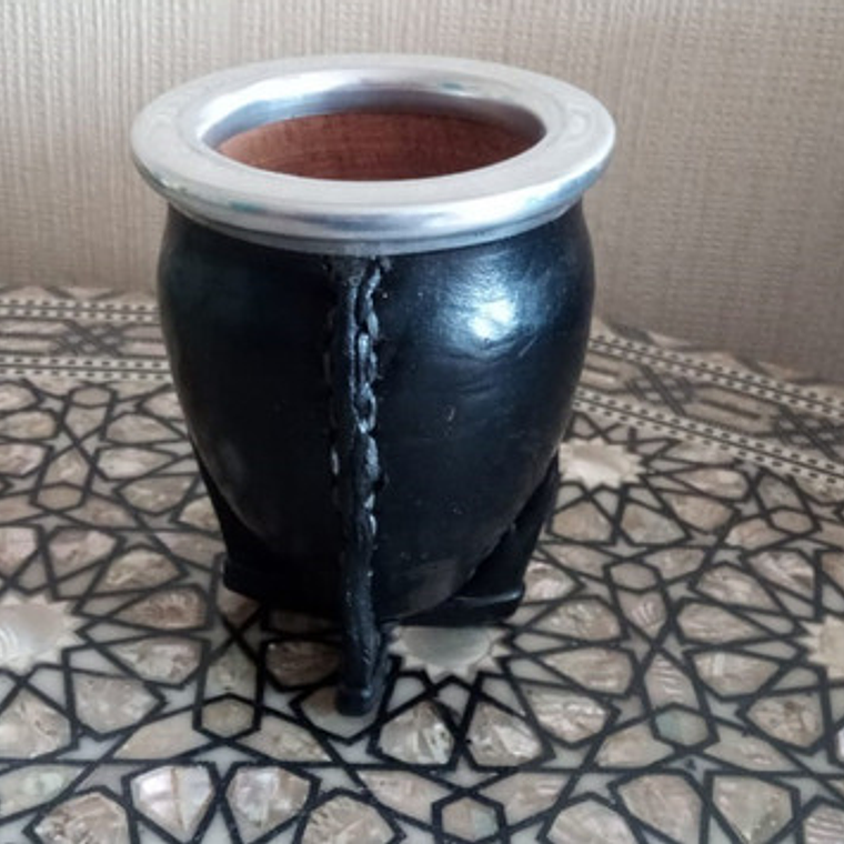 Mate Imperial Argentino Cincelado Algarrobo Calidad 2