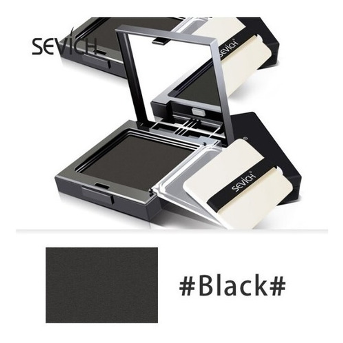 Sombra Sevich Con Espejo Cubre Canas Y Calvicie 12 Grs Stgo 5