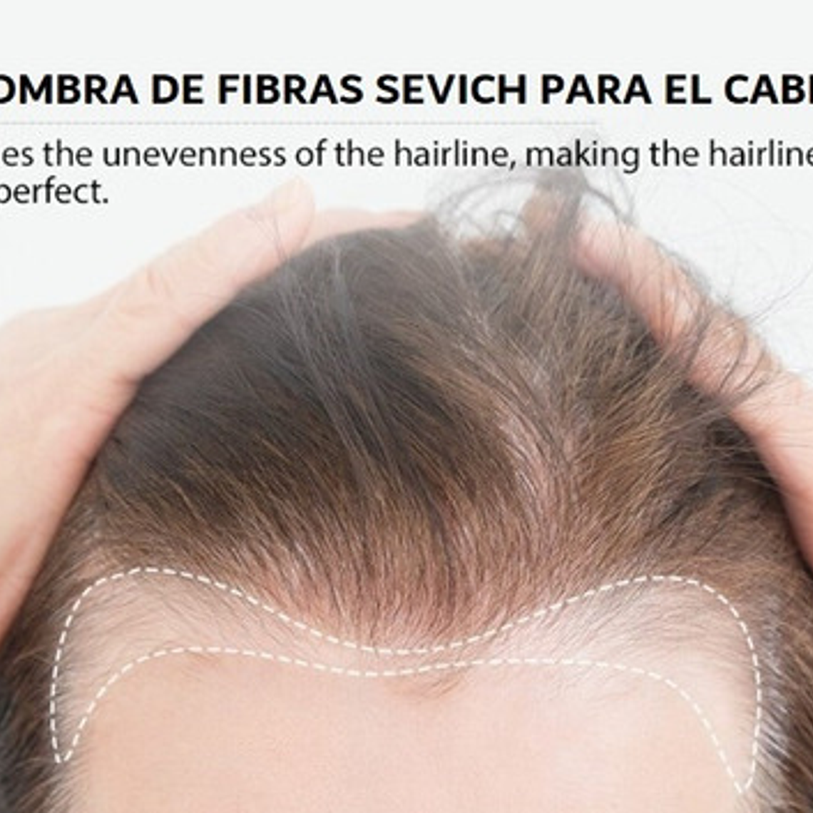 Sombra Sevich Con Espejo Cubre Canas Y Calvicie 12 Grs Stgo 6