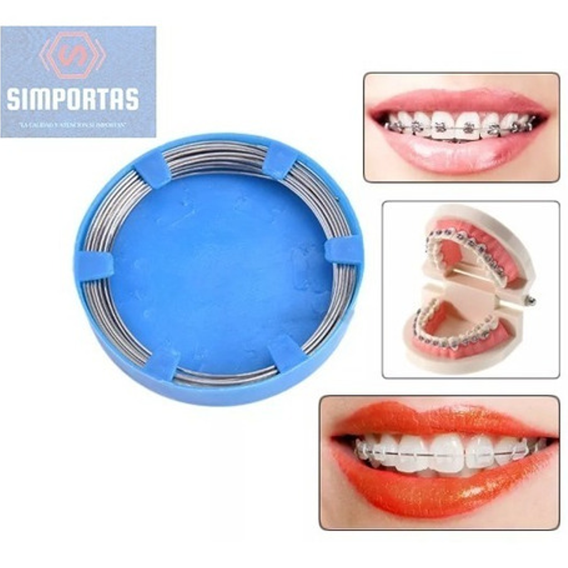 Alambre Para Ligaduras Acero Medidas Ortodoncia Santiago 2