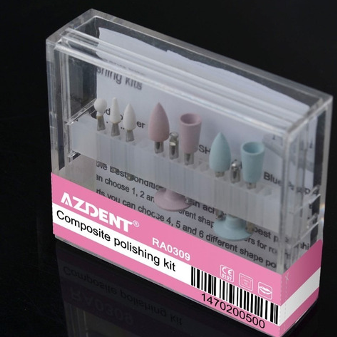 Kit Contraangulo Baja Velocidad Pulidor De Composite Dental 4