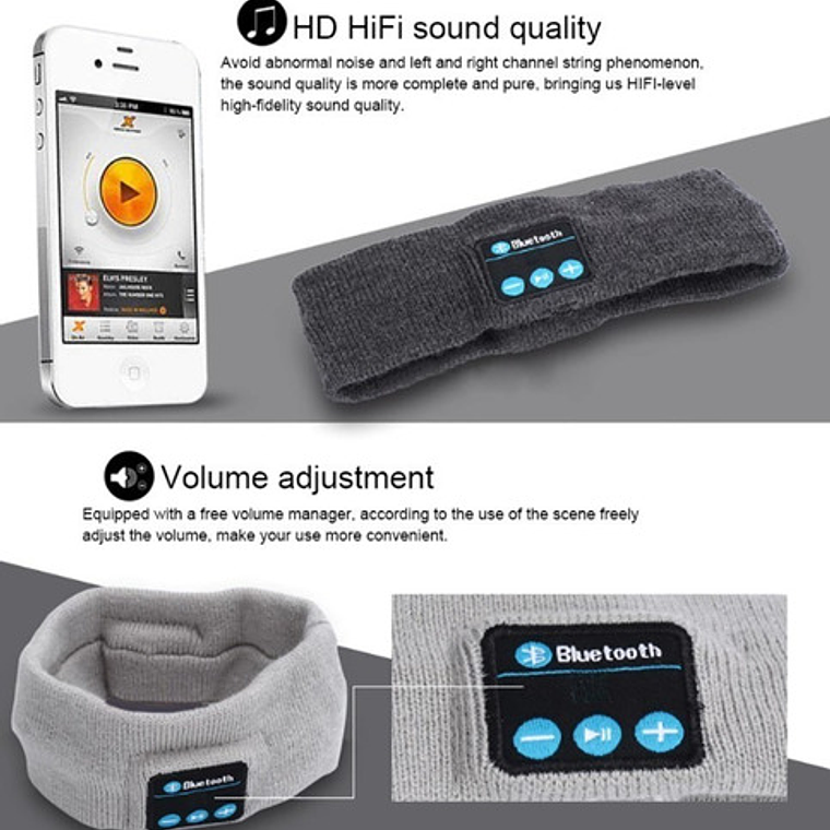 Cintillo Bluetooth Auriculares Inalámbricos Deportivos Flex 5