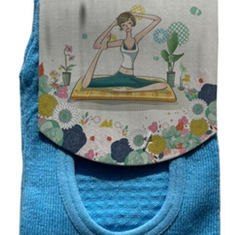 Calcetines Antideslizantes Sin Dedos P/ Pilates Yoga Y Más  4