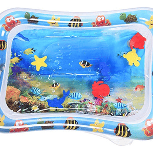 Colchoneta De Agua Inflable Para Bebé Figuritas Santiago