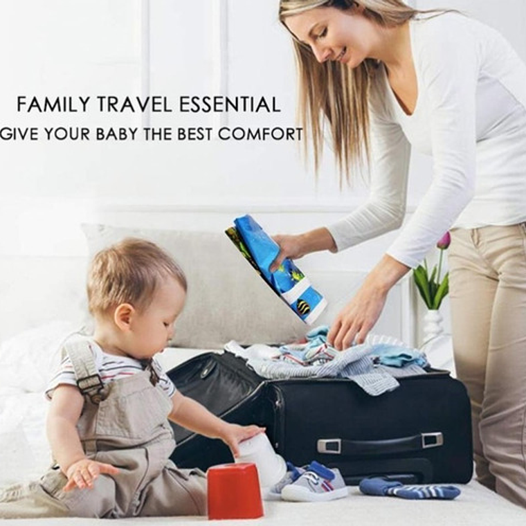 Colchoneta De Agua Inflable Para Bebé Figuritas Santiago 7