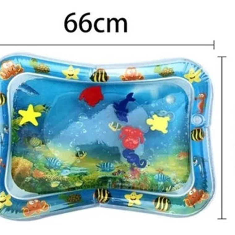 Colchoneta De Agua Inflable Para Bebé Figuritas Santiago 8