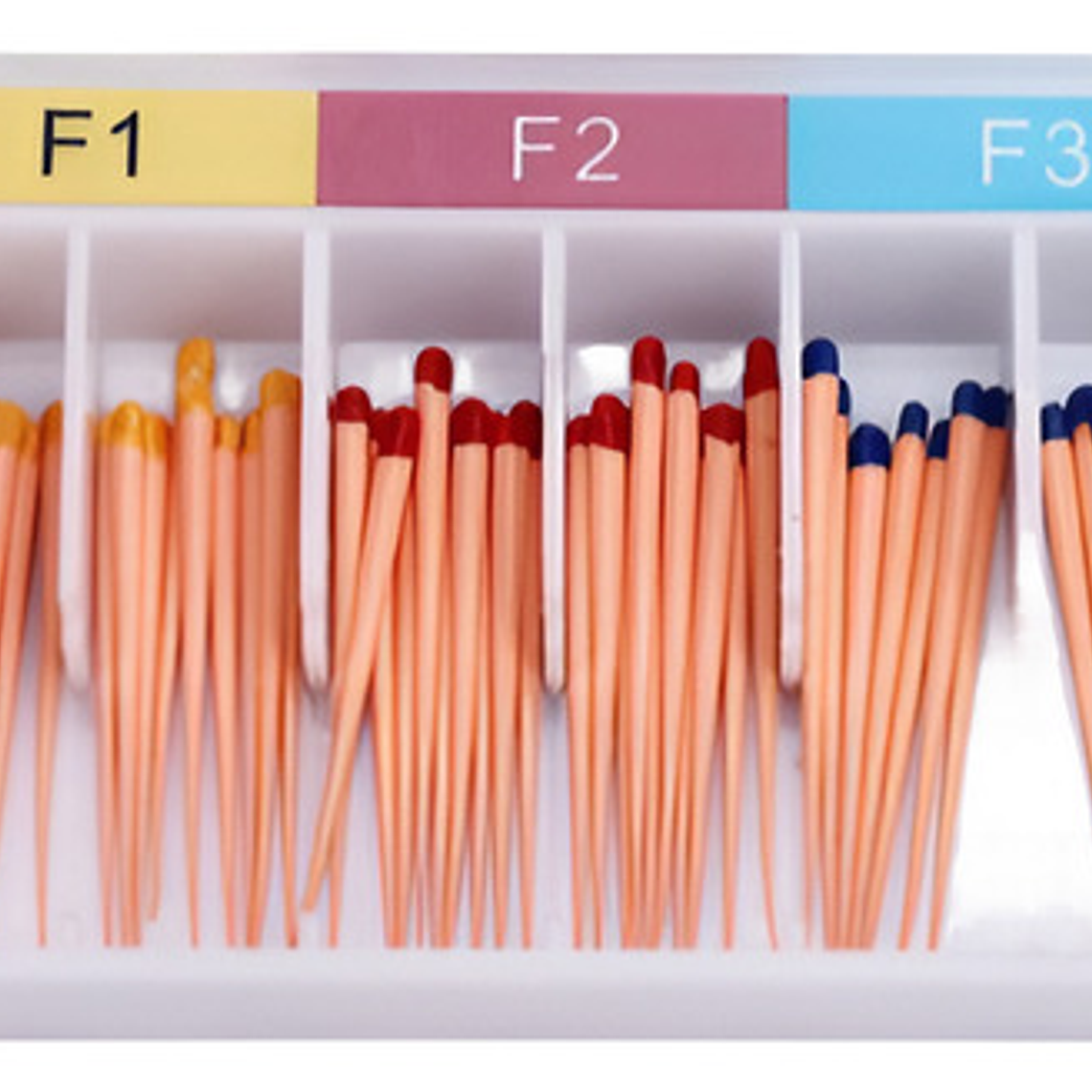 Conos De Gutapercha P/ Sistema Protaper Mixto F1-f2-f3 Stgo. 1