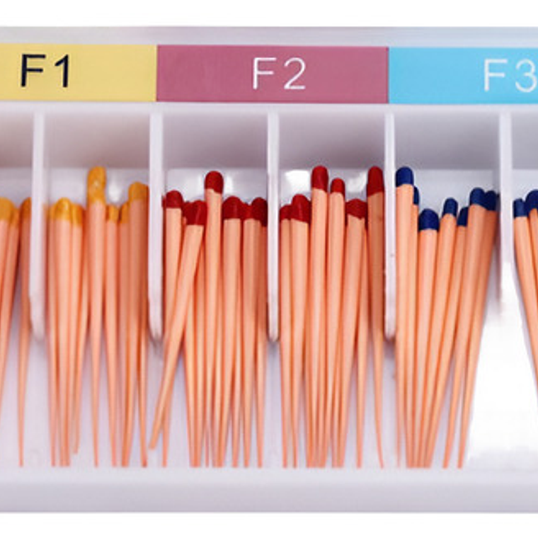 Conos De Gutapercha P/ Sistema Protaper Mixto F1-f2-f3 Stgo. 1