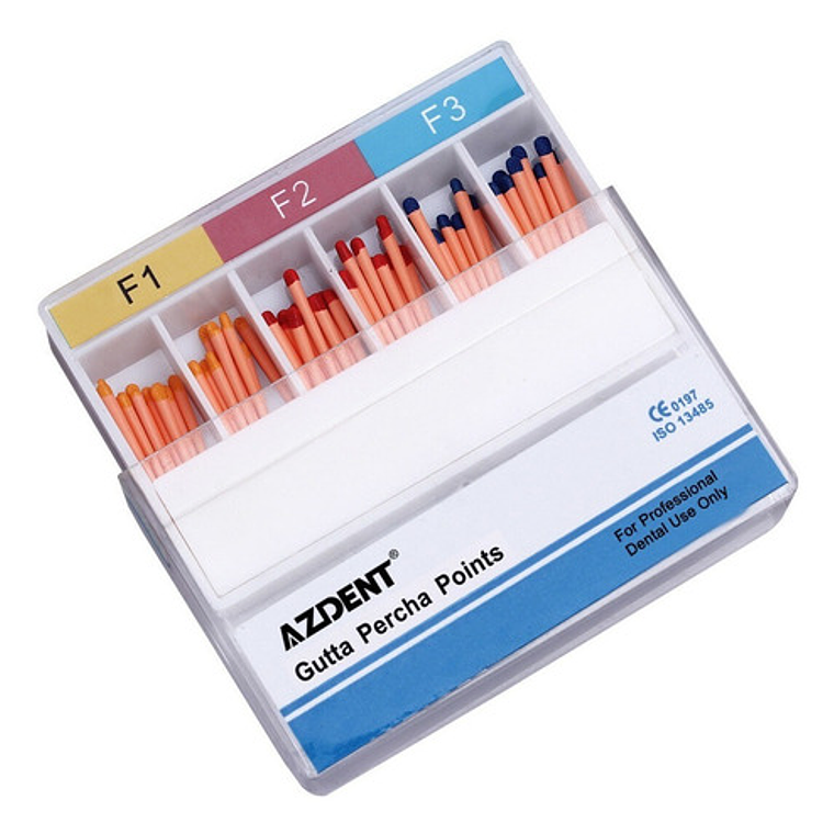 Conos De Gutapercha P/ Sistema Protaper Mixto F1-f2-f3 Stgo. 4