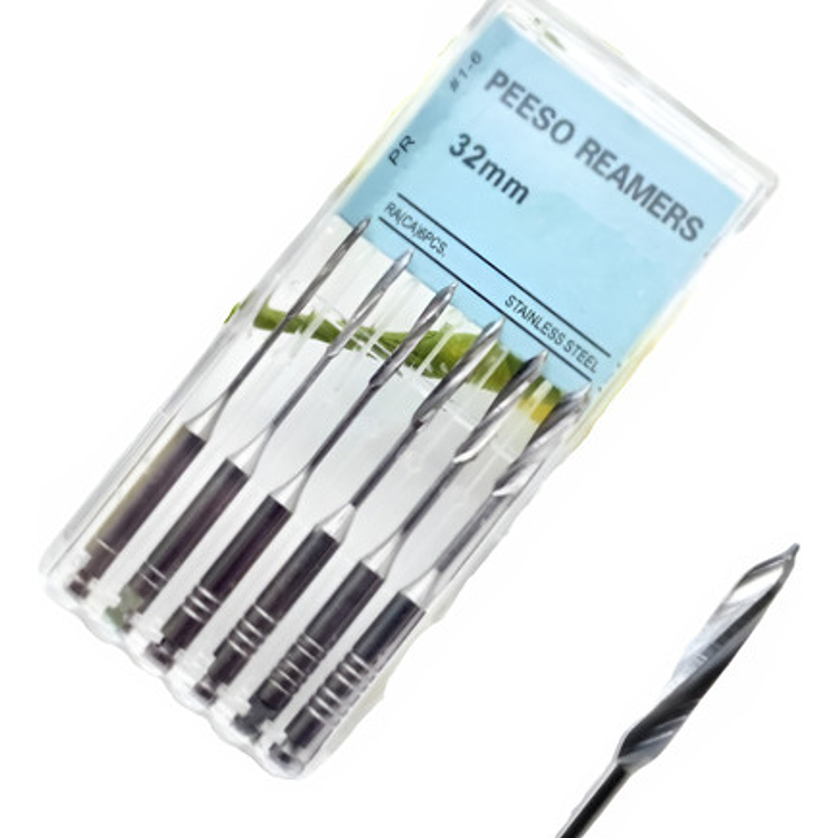 Fresas Peeso Dental Largo Endodoncia Todas Las Medidas Stgo. 1