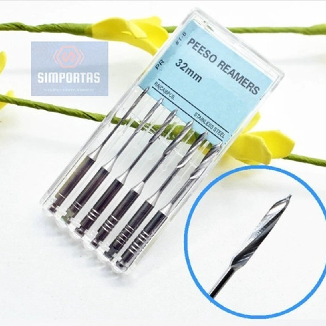 Fresas Peeso Dental Largo Endodoncia Todas Las Medidas Stgo. 7