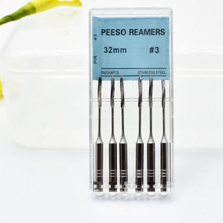 Fresas Peeso Dental Largo Endodoncia Todas Las Medidas Stgo. 8