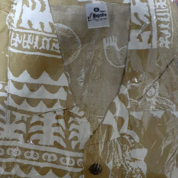 Camisa Polinésica Original De Isla De Pascua (rapa Nui)  4