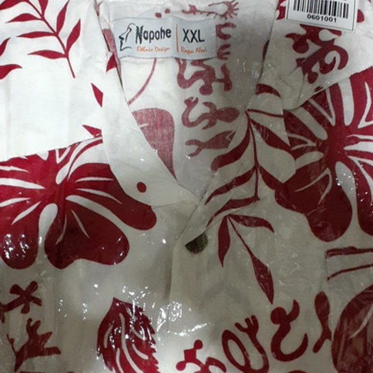 Camisa Polinésica Original De Isla De Pascua (rapa Nui)  8