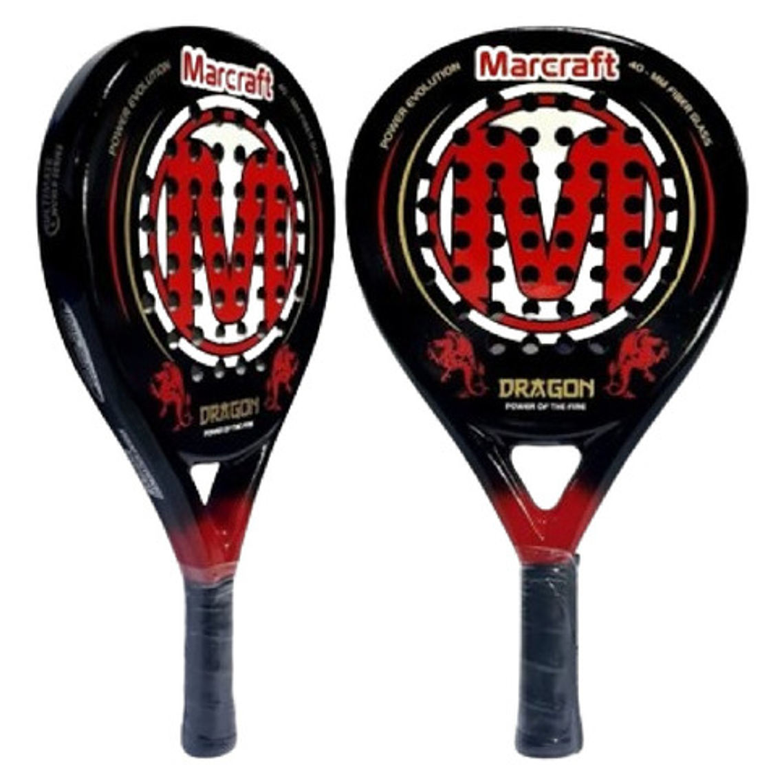 Pala Pádel Dragón Núcleo Eva Foam Carbono Potencia Y Control 1