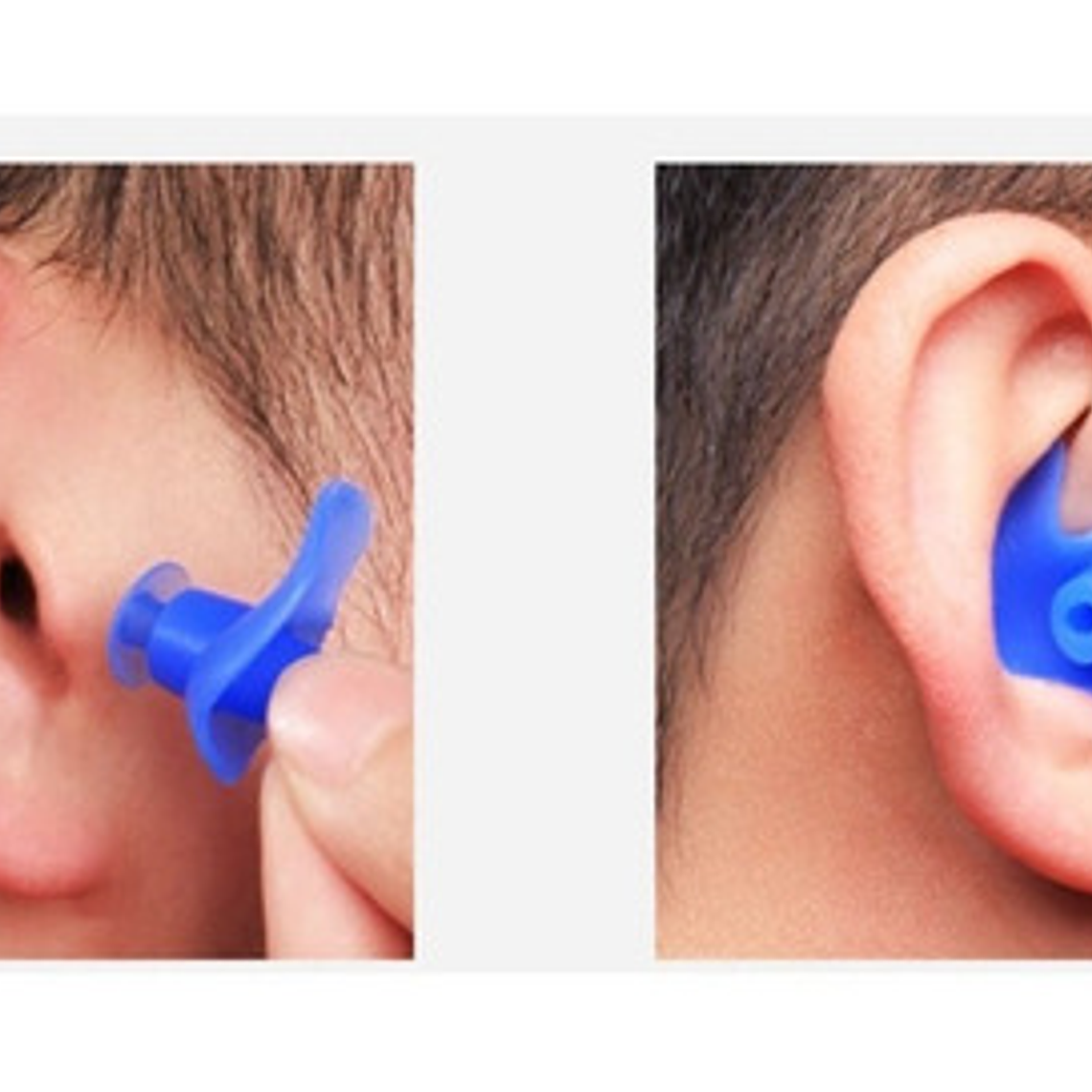 Tapones De Silicona Para Oídos Mejor Sellado Natación Cajita 20