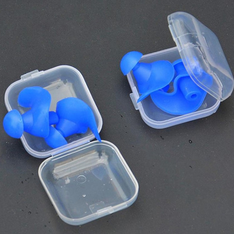 Tapones De Silicona Para Oídos Mejor Sellado Natación Cajita 29