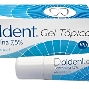 Gel Tópico Anestésico Doldent Laboratorio Maver Pomo 10g  