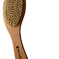 Cepillo Artesanal Corporal Seco Fibras Naturales Con Mango - Miniatura 3