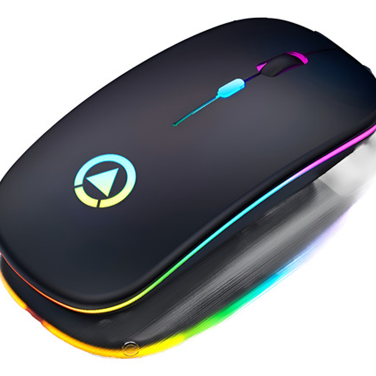Mouse Inalámbrico Recargable Gaming Silent Mode Santiago 2
