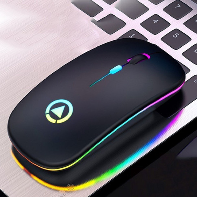 Mouse Inalámbrico Recargable Gaming Silent Mode Santiago 7